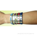 Fashion and Promotional Multi Colored Woven Bracelets with Durable and Comfortable